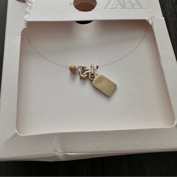 Zara Set of Two Charms in Gold Tone - Picture 3 of 6